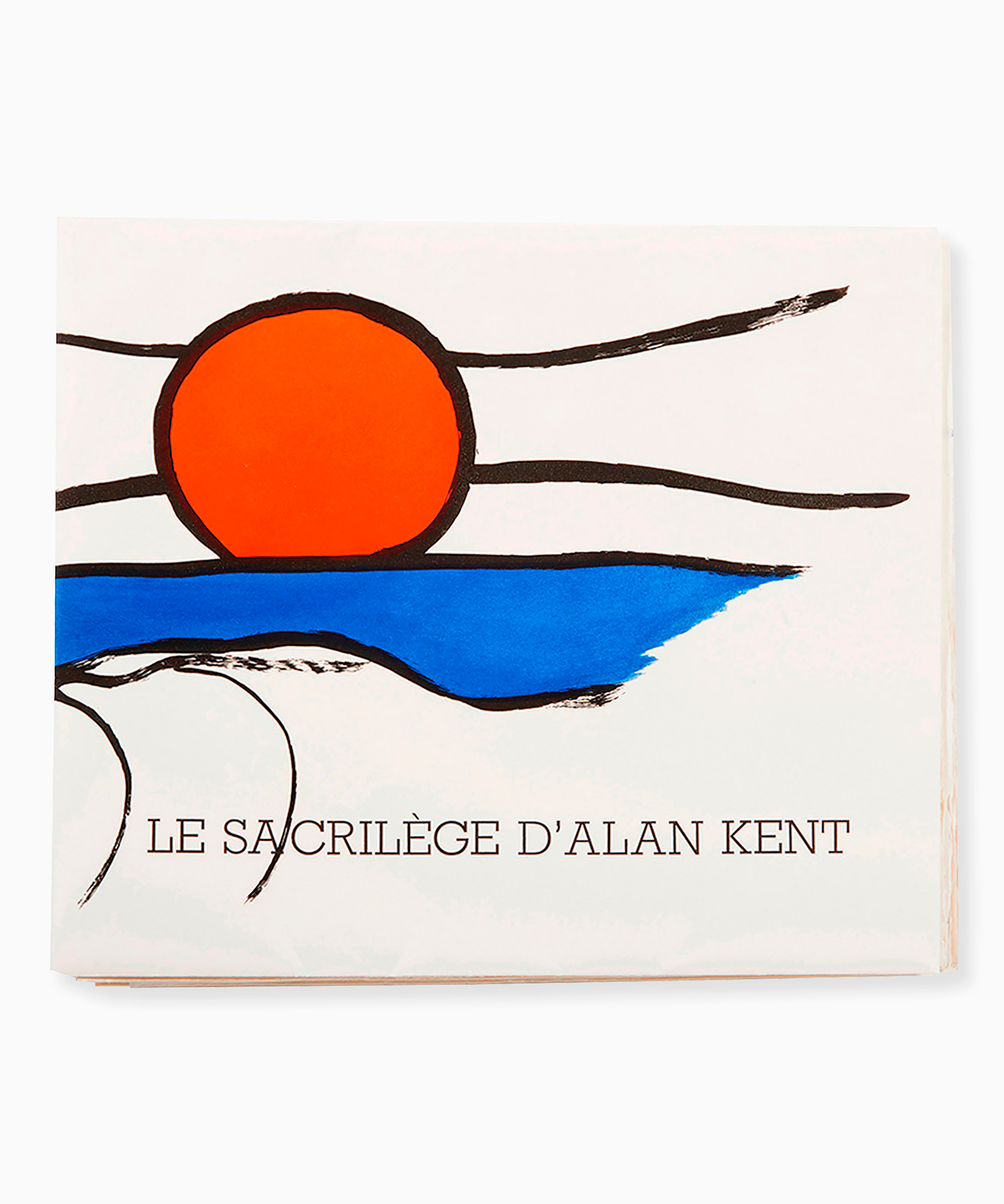 estampe Le Sacrilège d'Alan Kent Alexander Calder