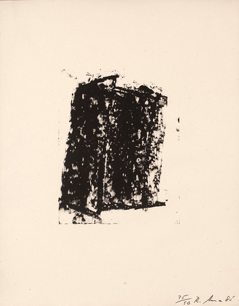 estampe Sketch II Richard Serra