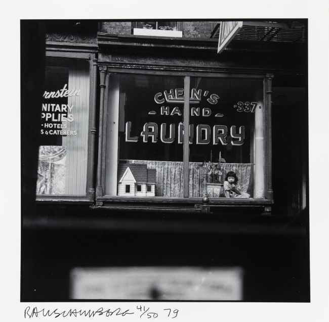 estampes Laundry - New York City Robert Rauschenberg