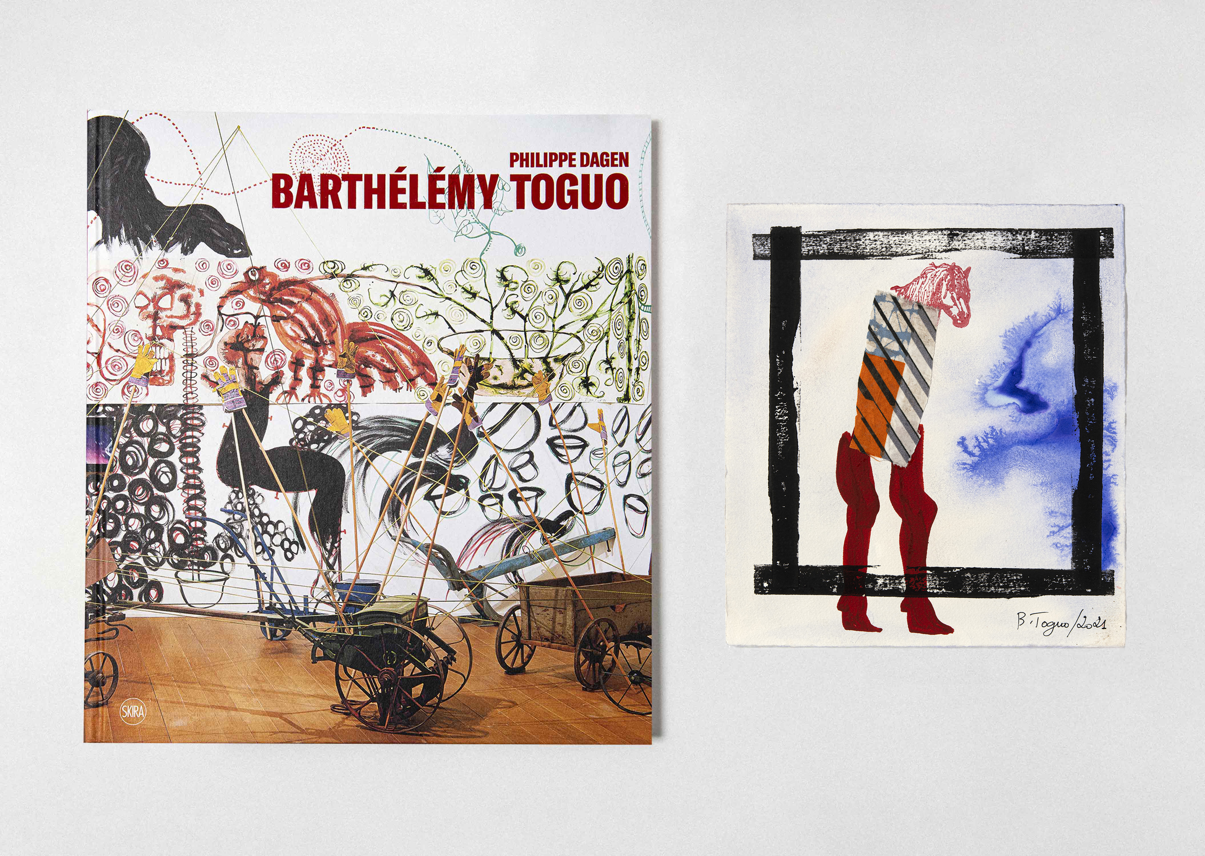 estampe Monographie, Turn your back to the wind Barthélémy Toguo