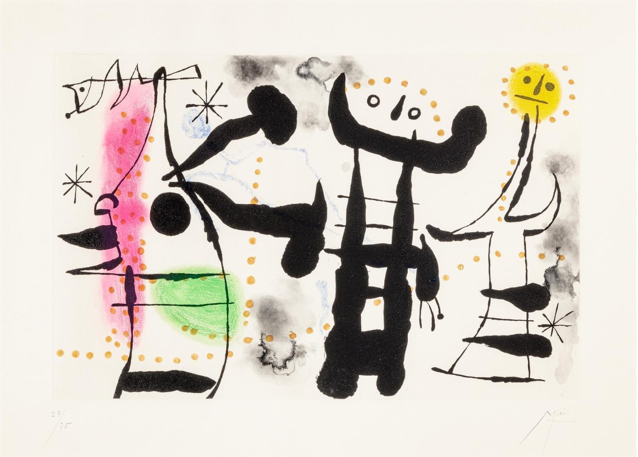 estampes Les Philosophes II Joan Miró