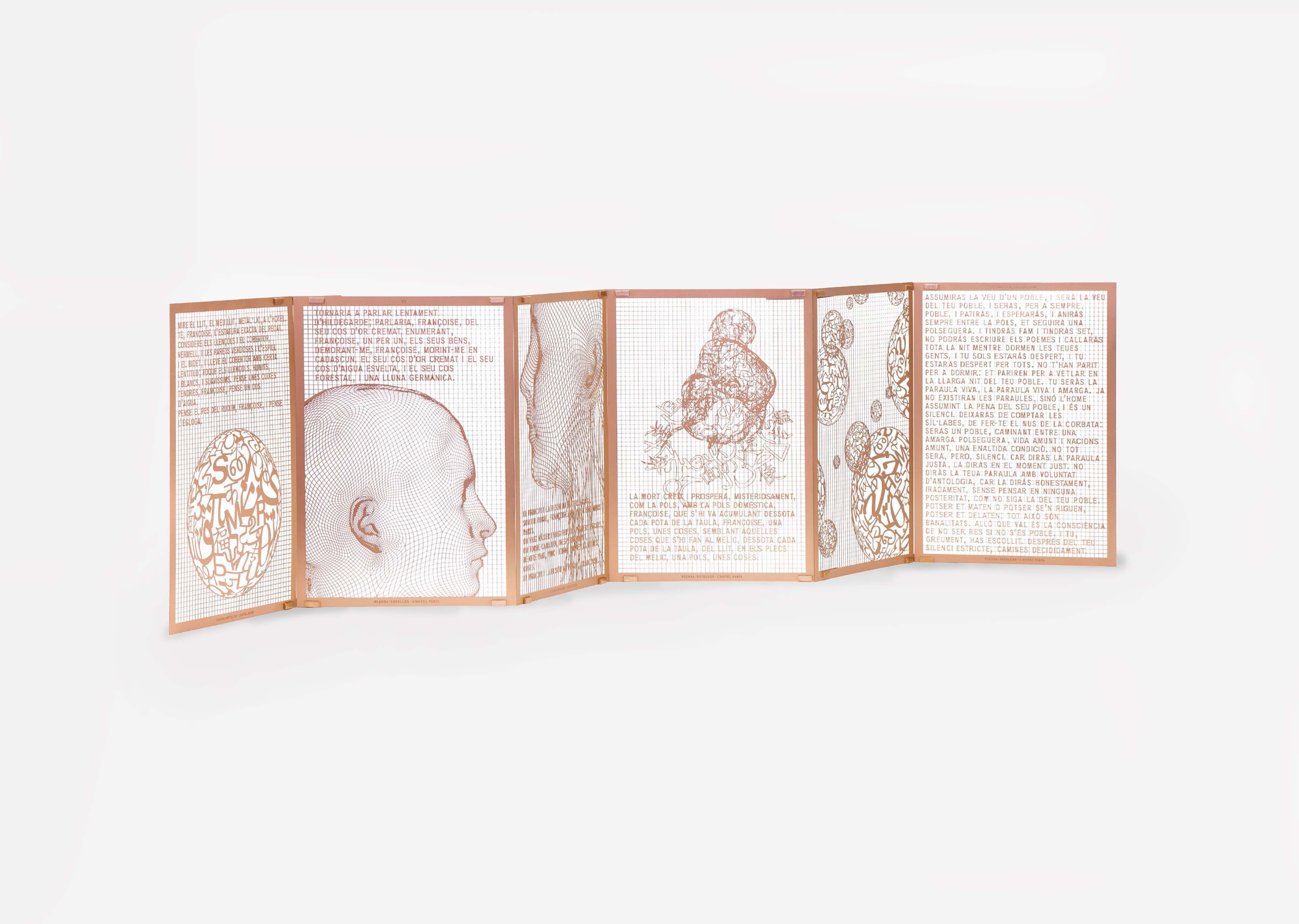 estampe Hotel Paris Jaume Plensa