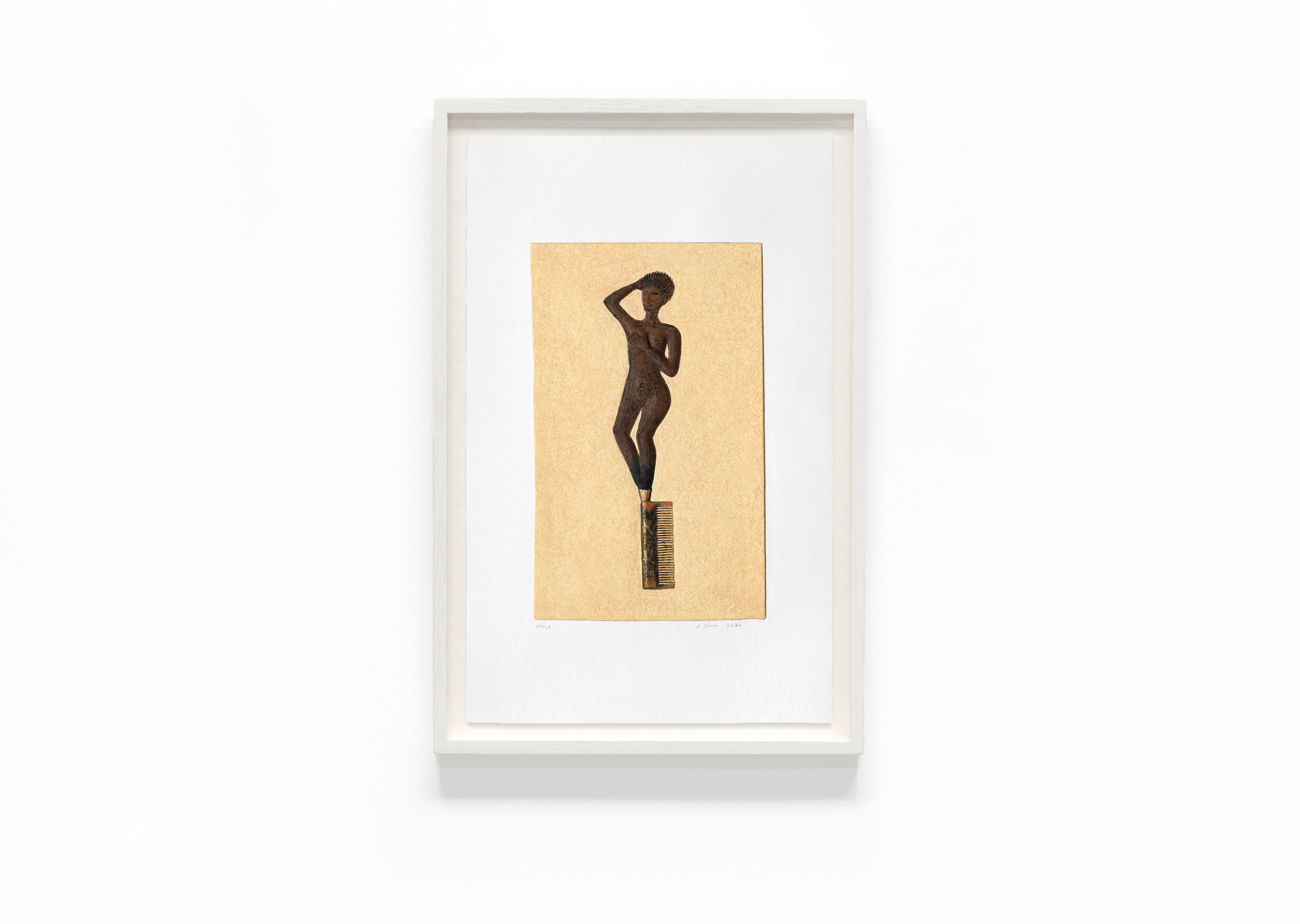 estampe Hot Comb Haint: Mona Alison Saar