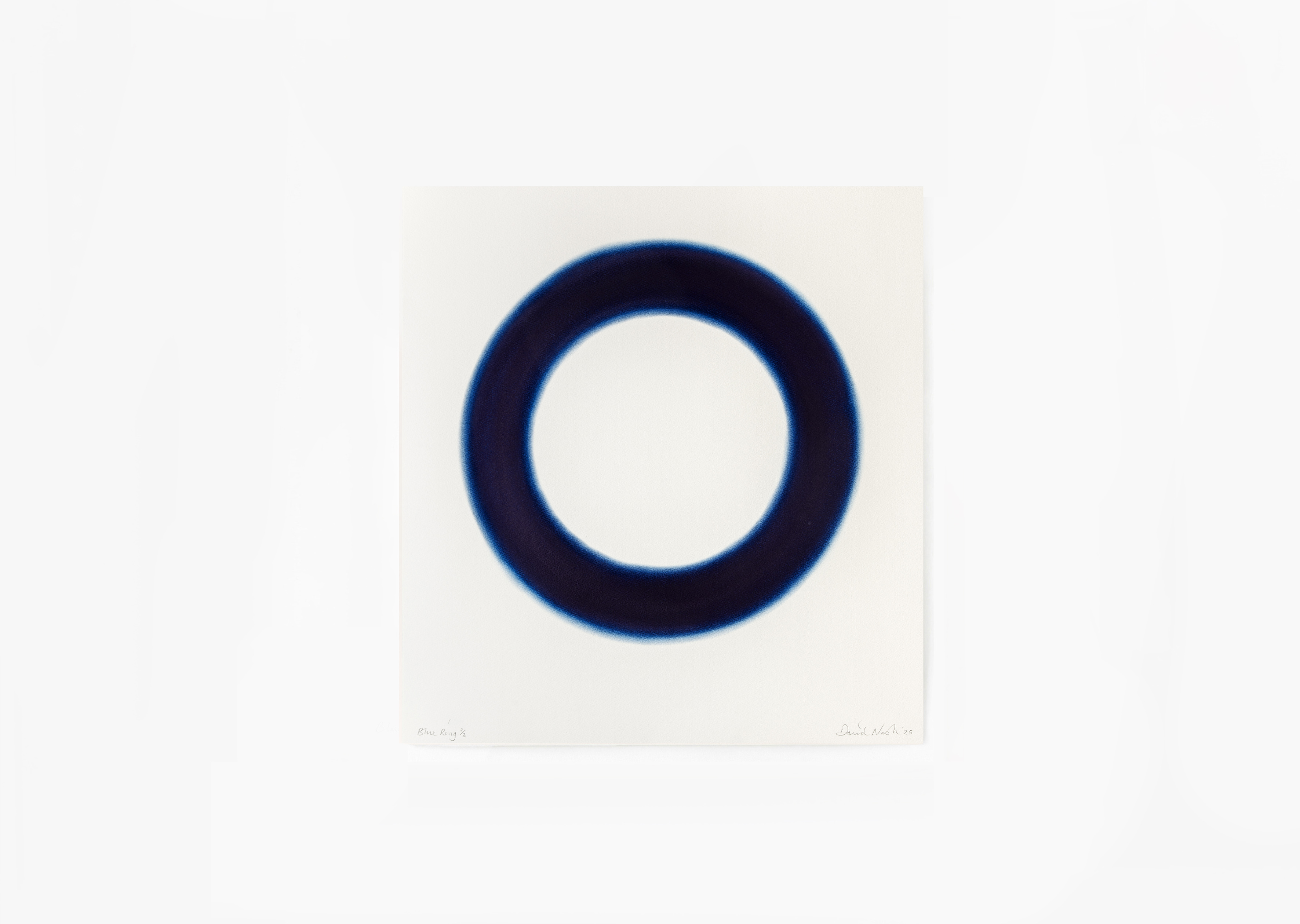 estampe Blue ring David Nash