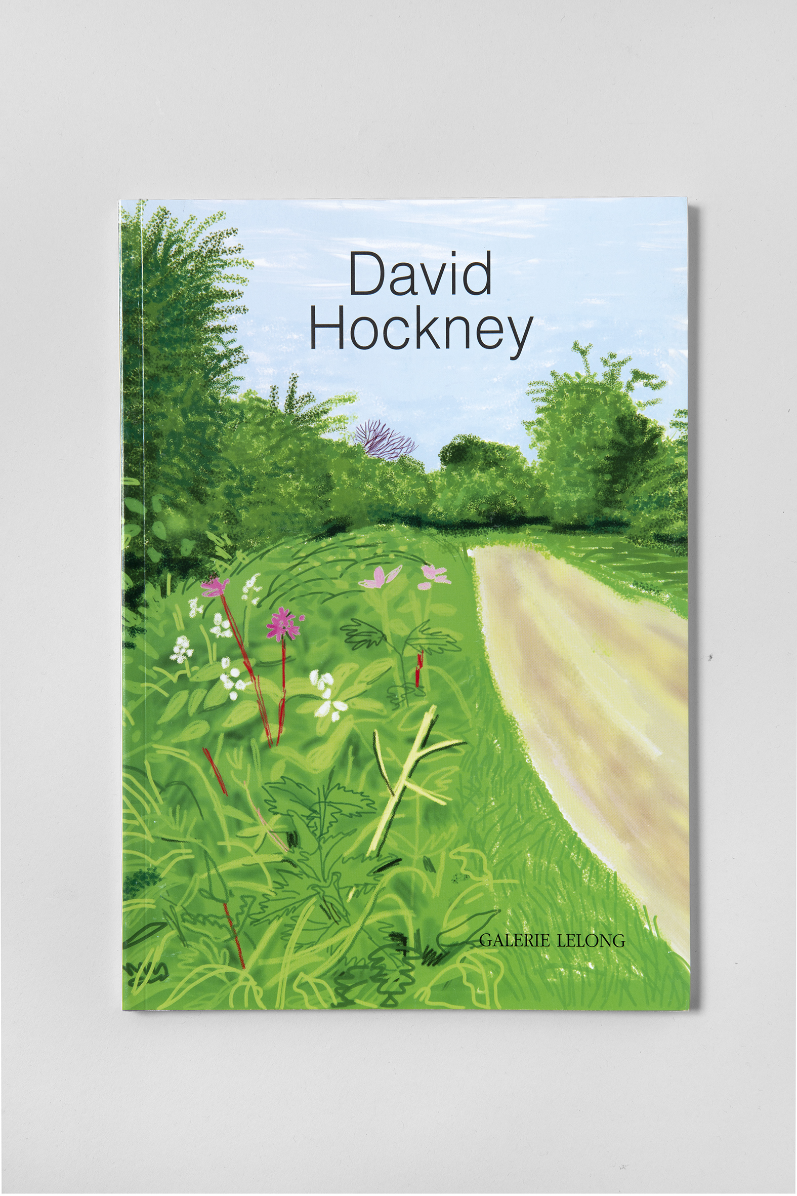 livre The Arrival of Spring in Woldgate David Hockney