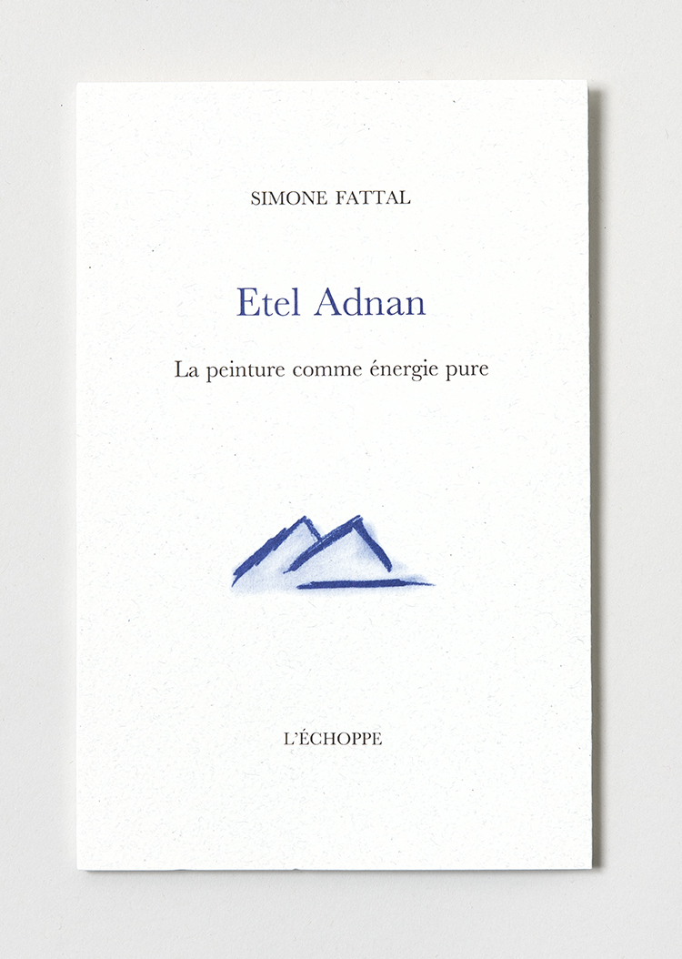 livre Etel Adnan, la peinture comme énergie pure Etel Adnan