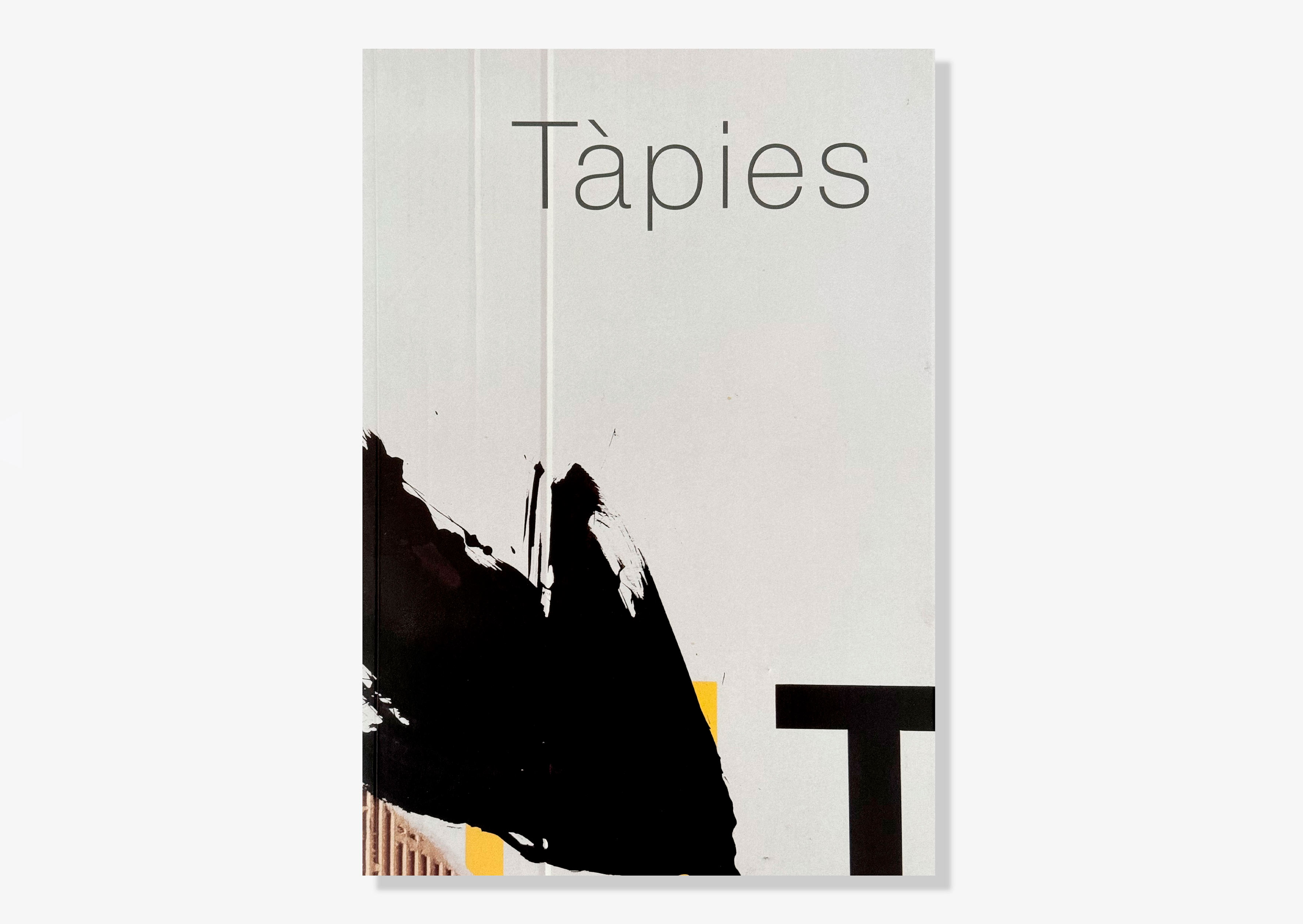 livre Un bon thème Antoni Tàpies