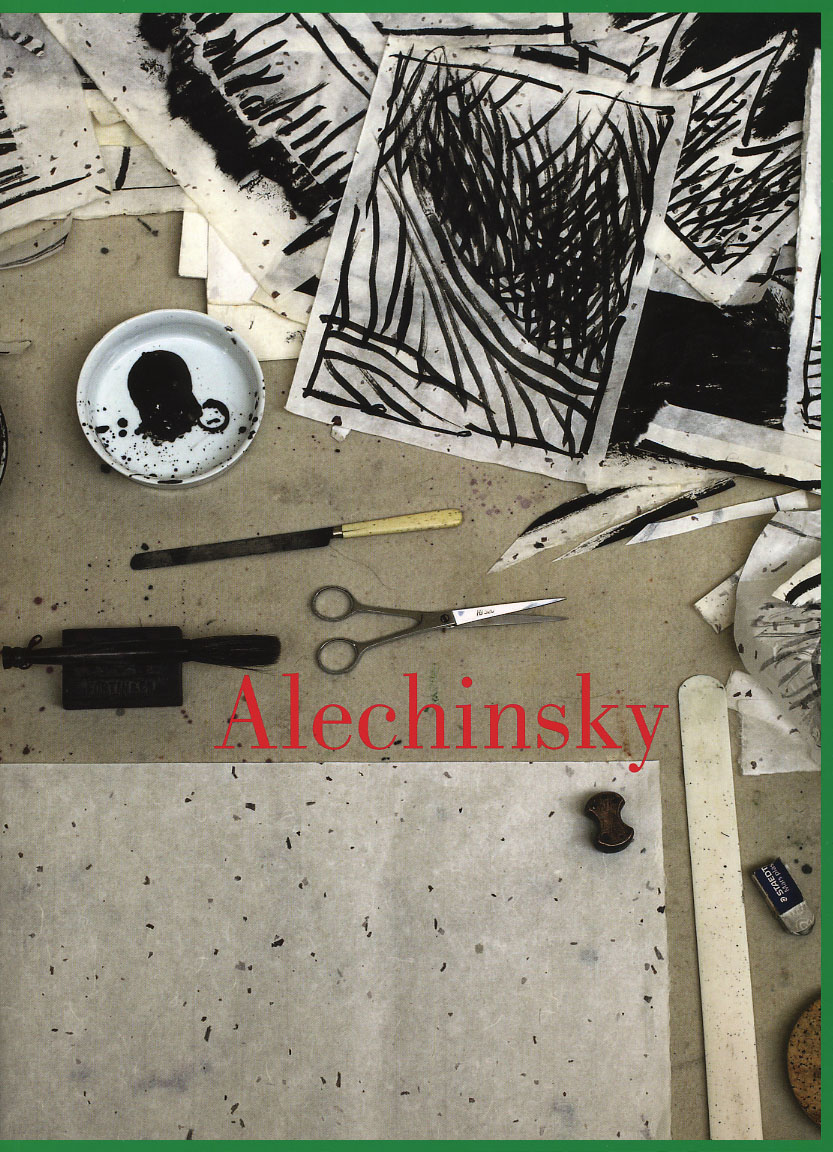 livre A l'heure qu'il est Pierre Alechinsky
