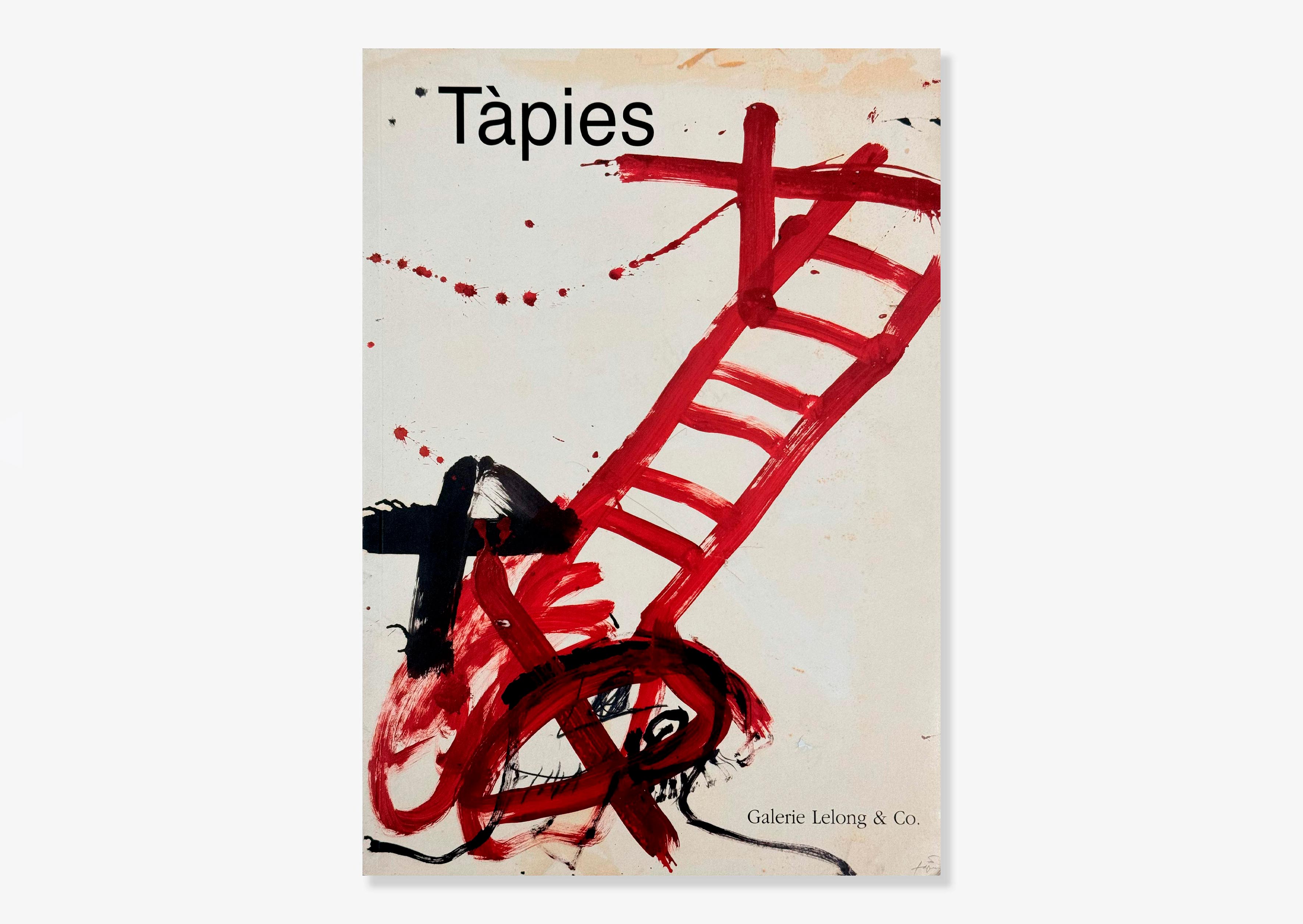livre Temps, matière, mémoire Antoni Tàpies