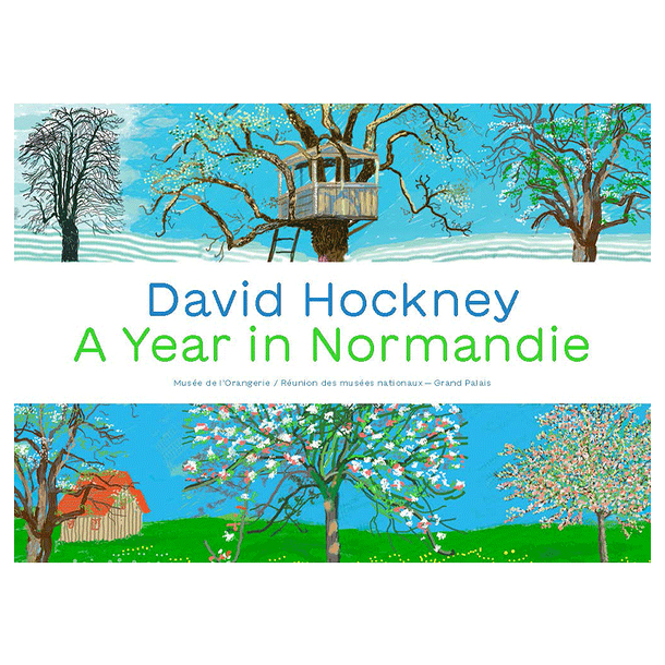 livre David Hockney A Year in Normandie David Hockney