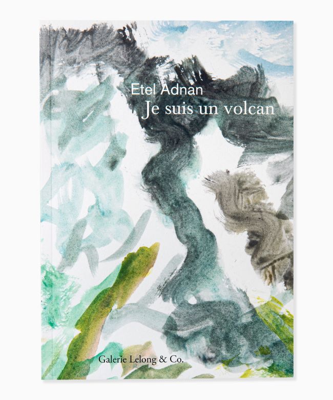 livre Je suis un volcan Etel Adnan