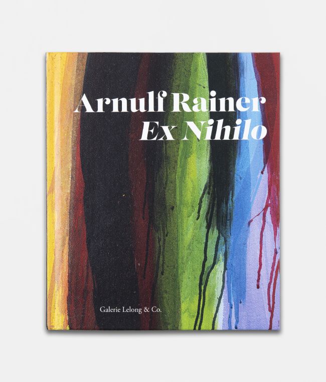 livre Ex Nihilo Arnulf Rainer
