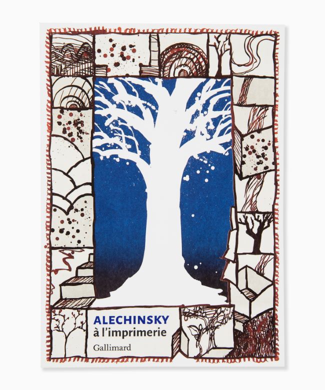 livre Alechinsky à l'imprimerie Pierre Alechinsky