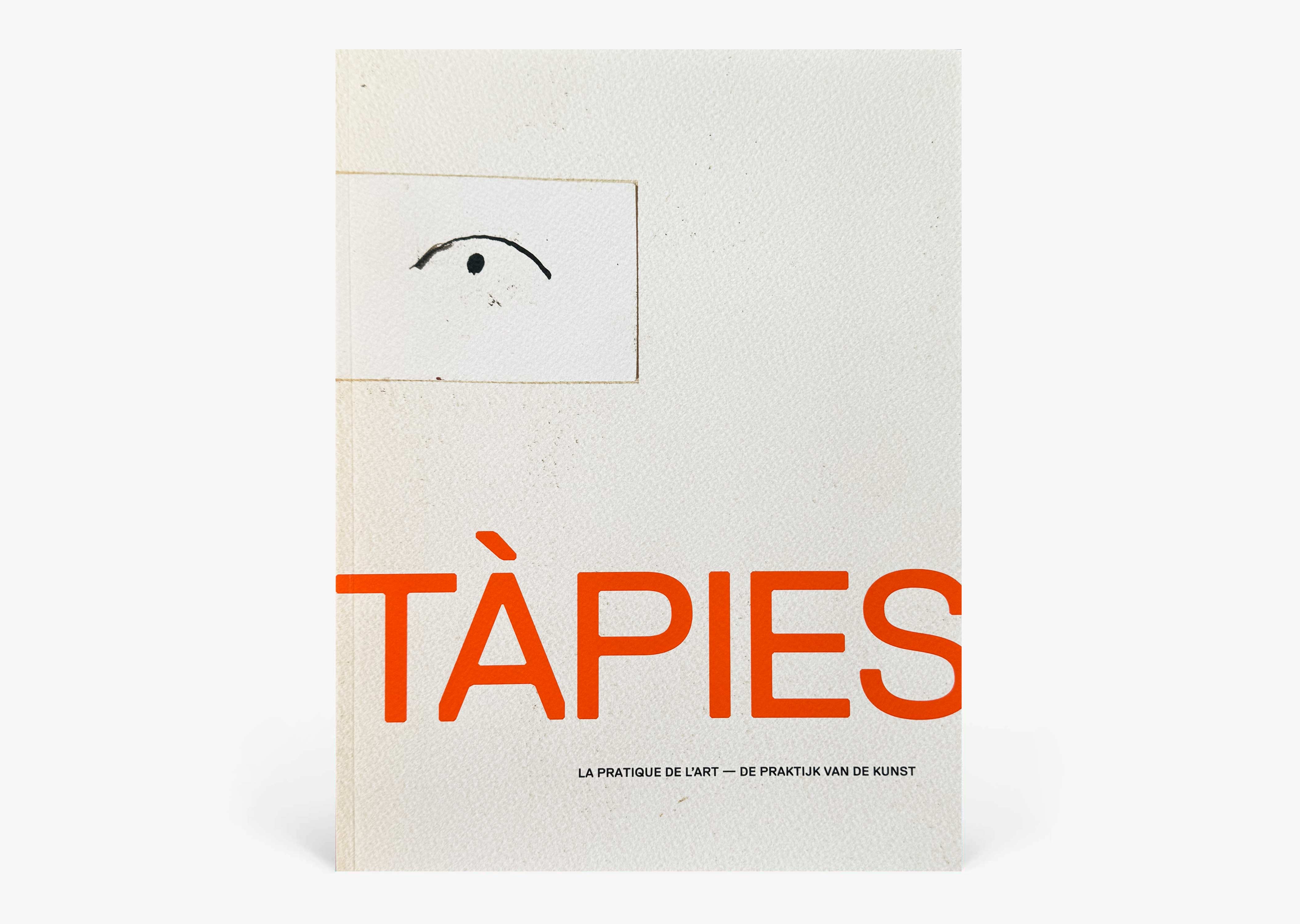 Affiche Lithographiée Originale Antoni Tàpies 1976 - 'La Pratique De L'art' - Galerie, Spectacle - 1ère Édition