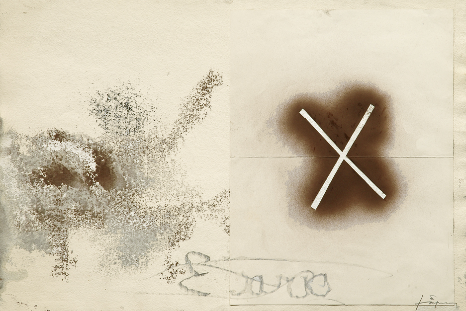 oeuvres X retallada II Antoni Tàpies