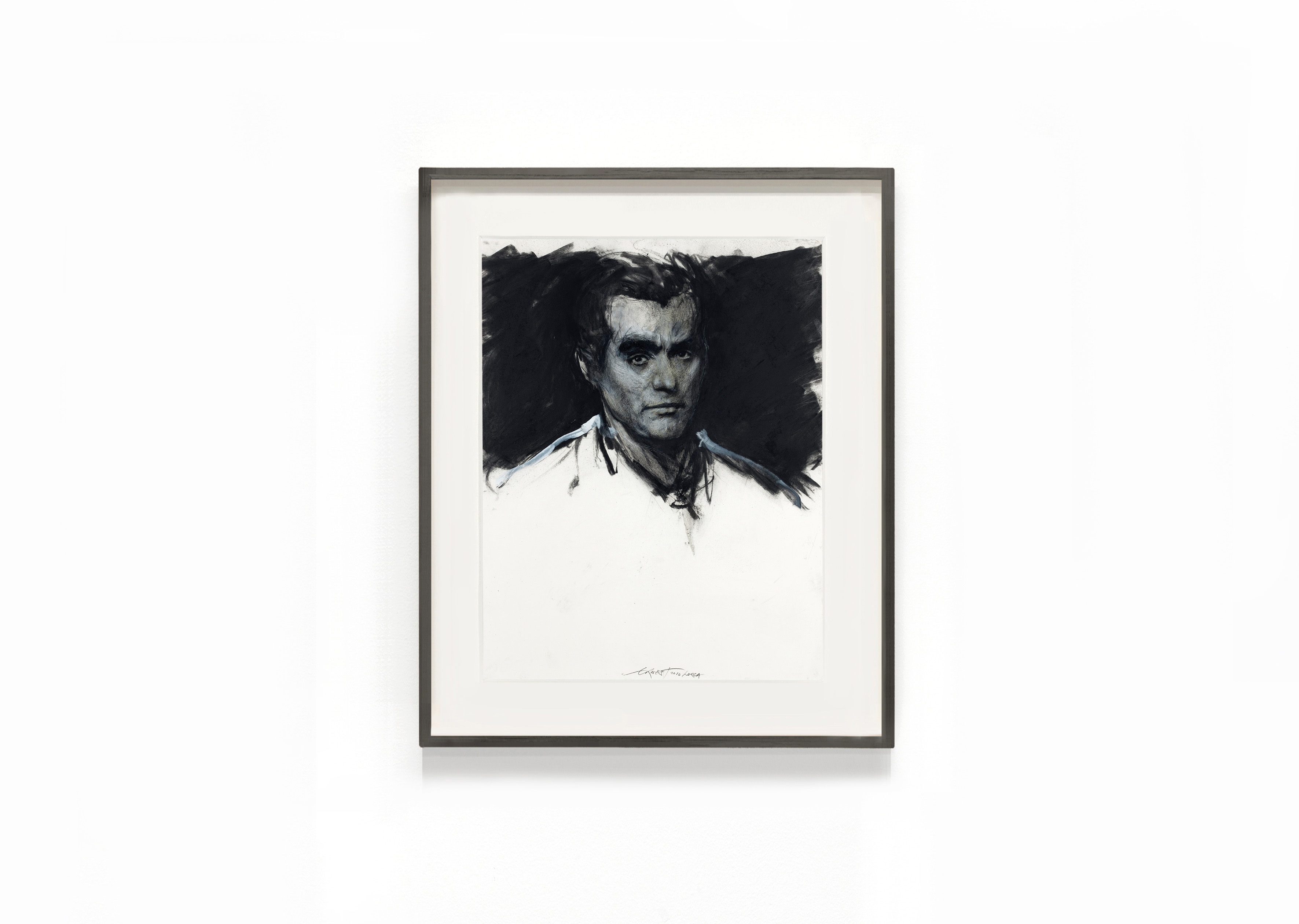 oeuvre Étude pour Lorca Ernest Pignon-Ernest