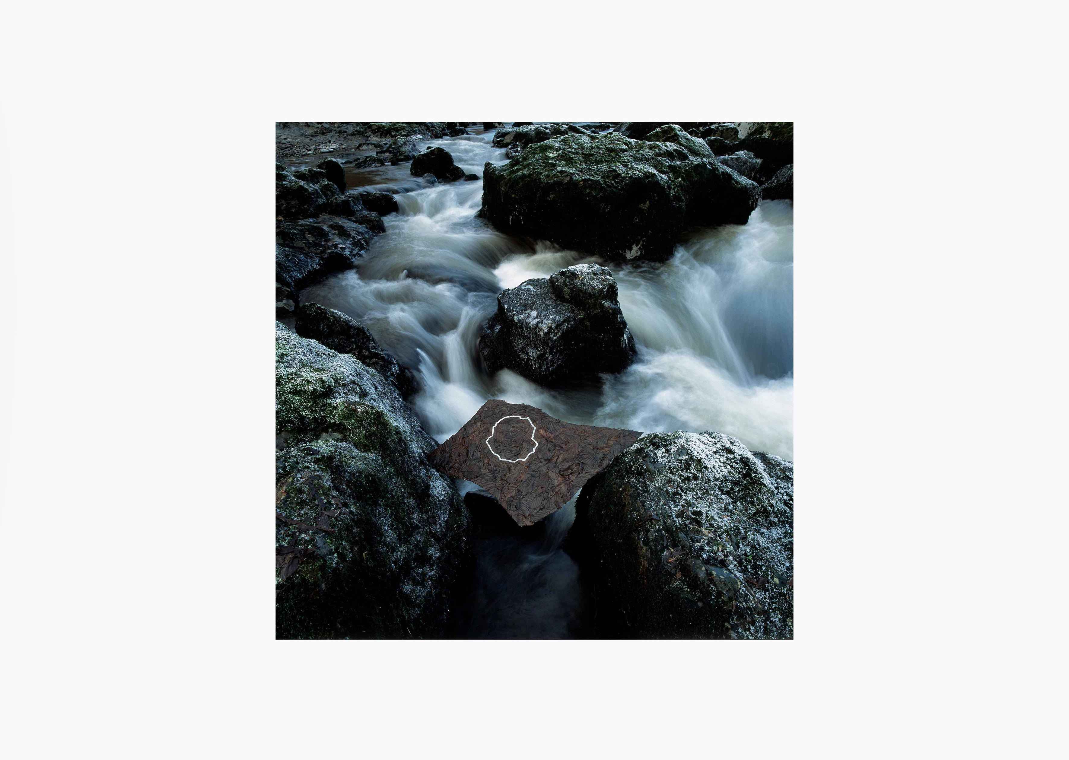 oeuvre Sheets of ice.26 December 2005 Andy Goldsworthy