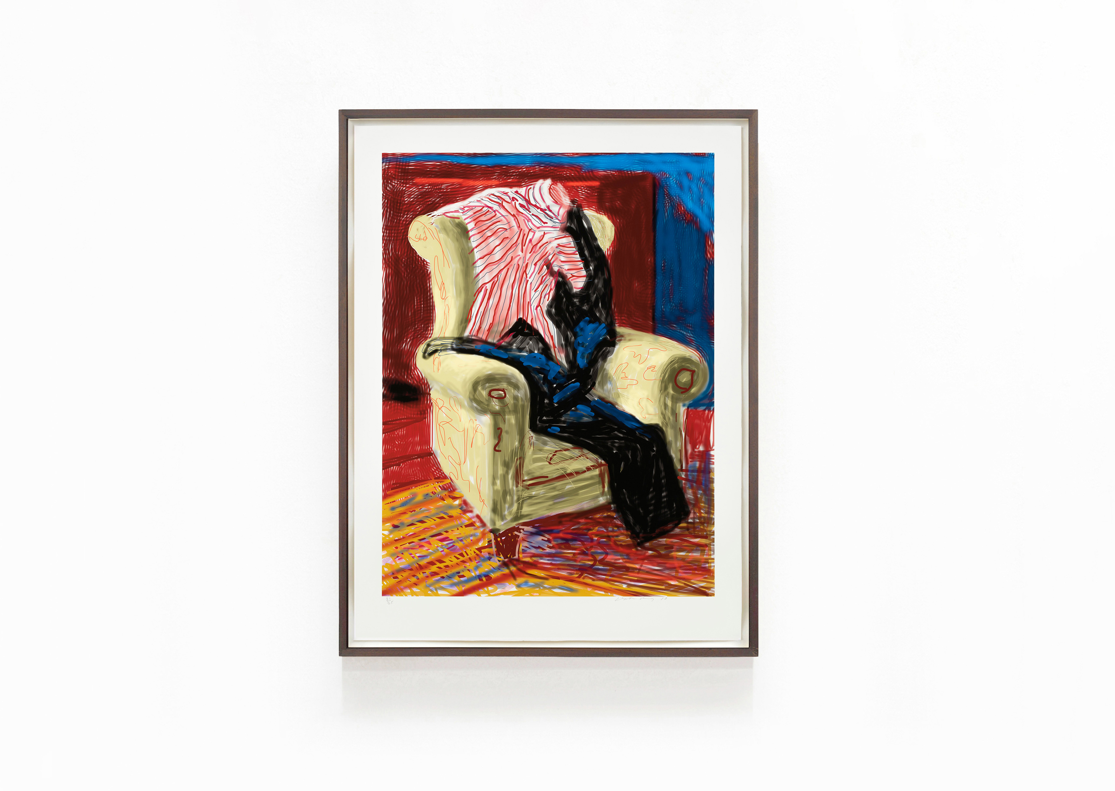 oeuvre My Shirt and Trousers David Hockney