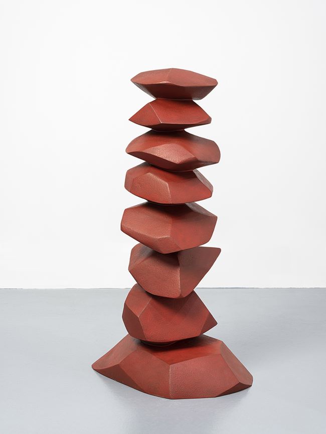 oeuvres Small Red Column David Nash