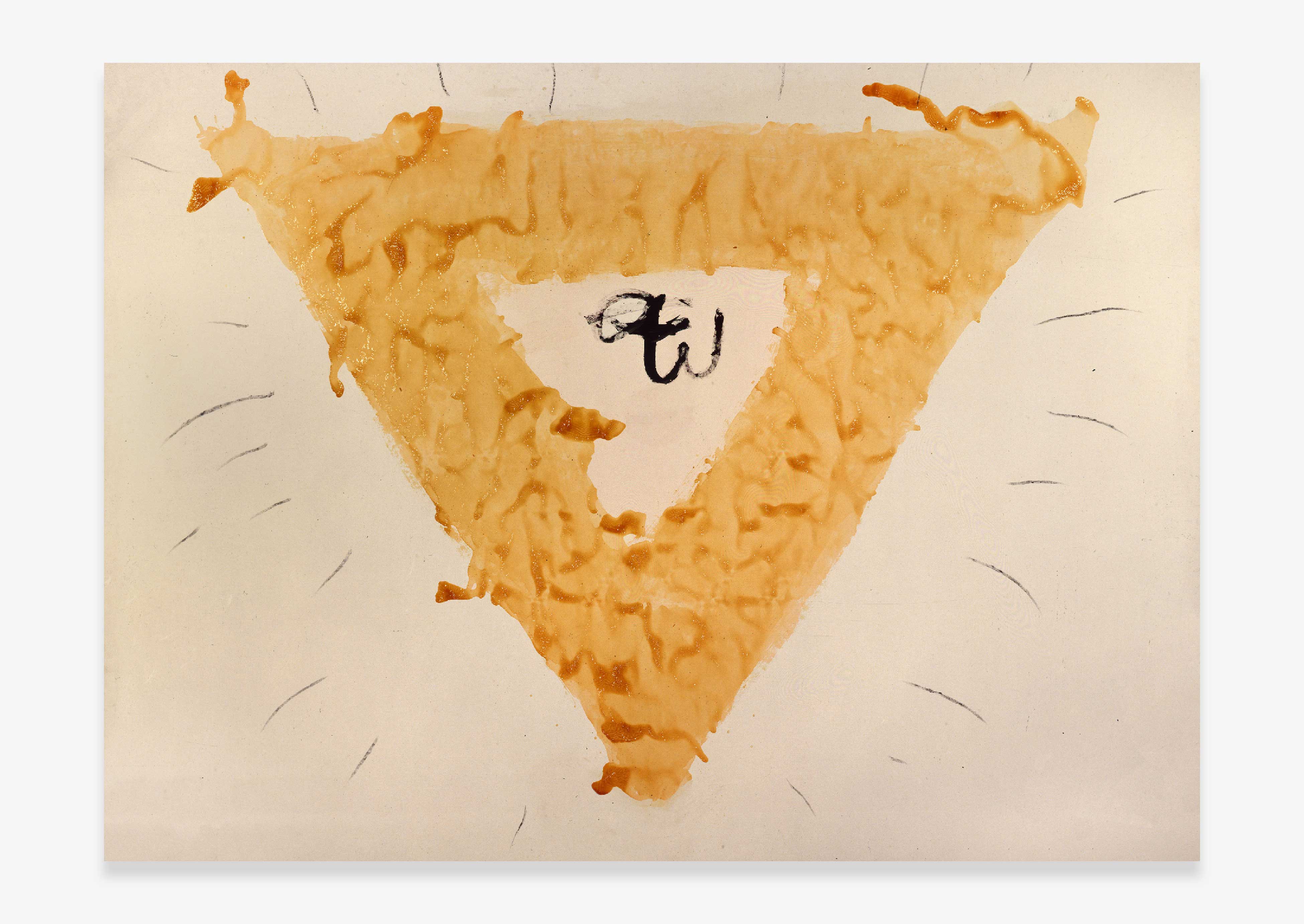 oeuvres Gran triangle Antoni Tàpies