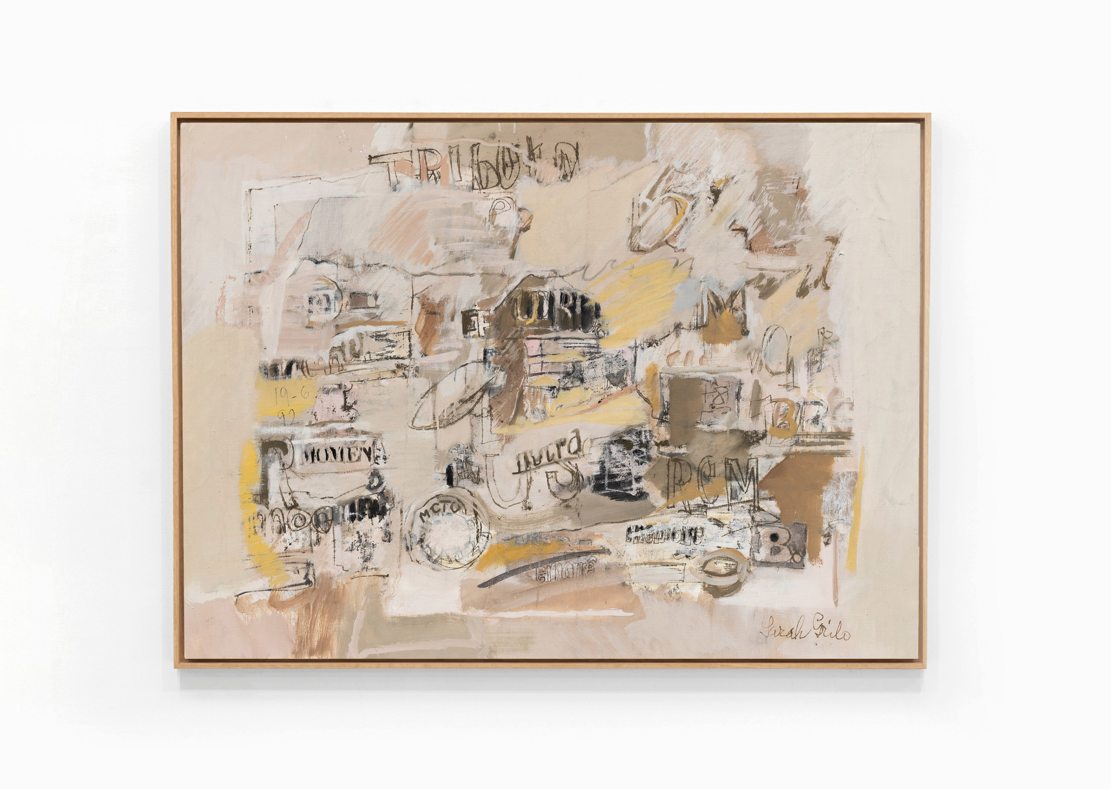 oeuvre Sans titre Sarah Grilo