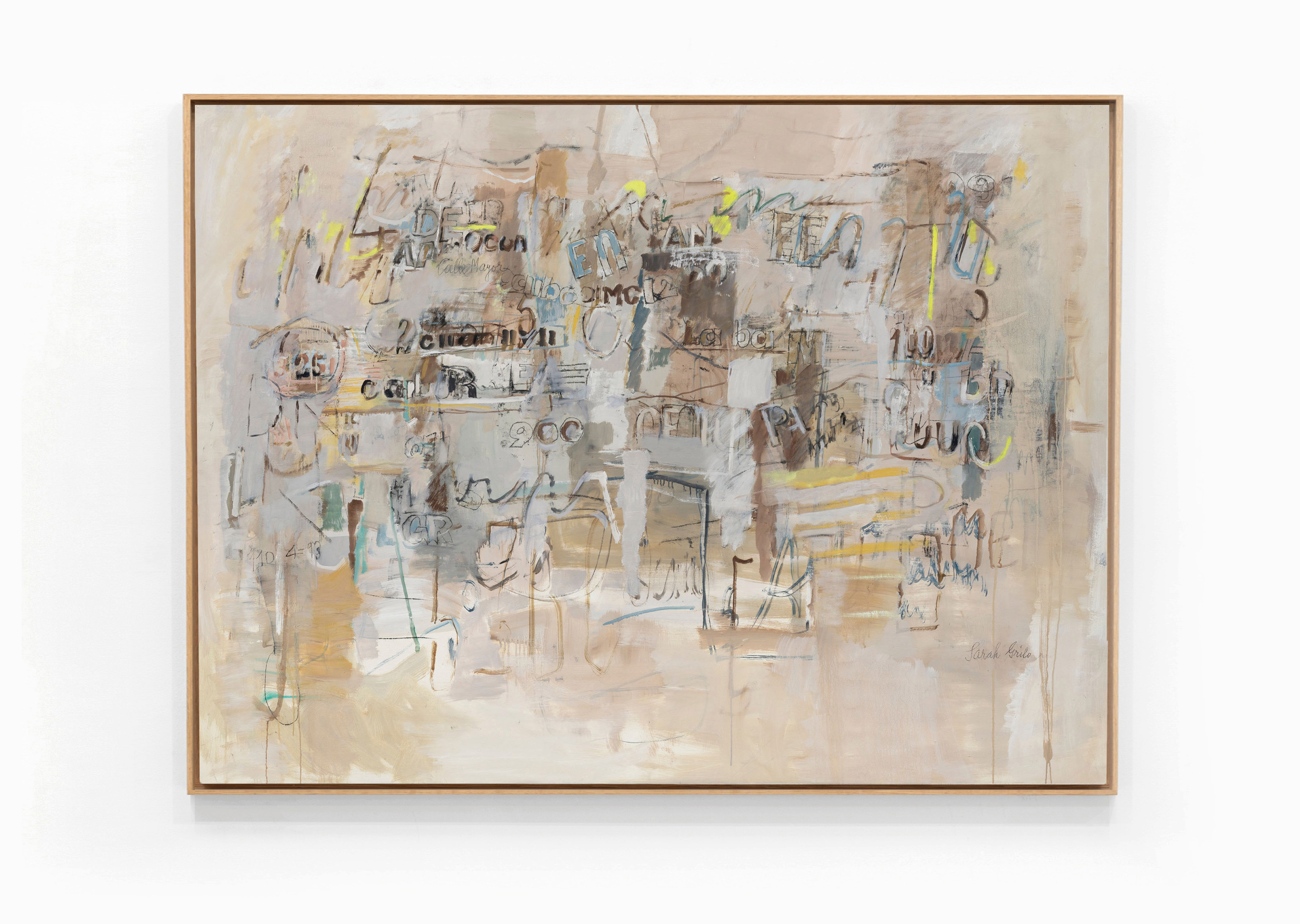 oeuvre Calle mayor Sarah Grilo