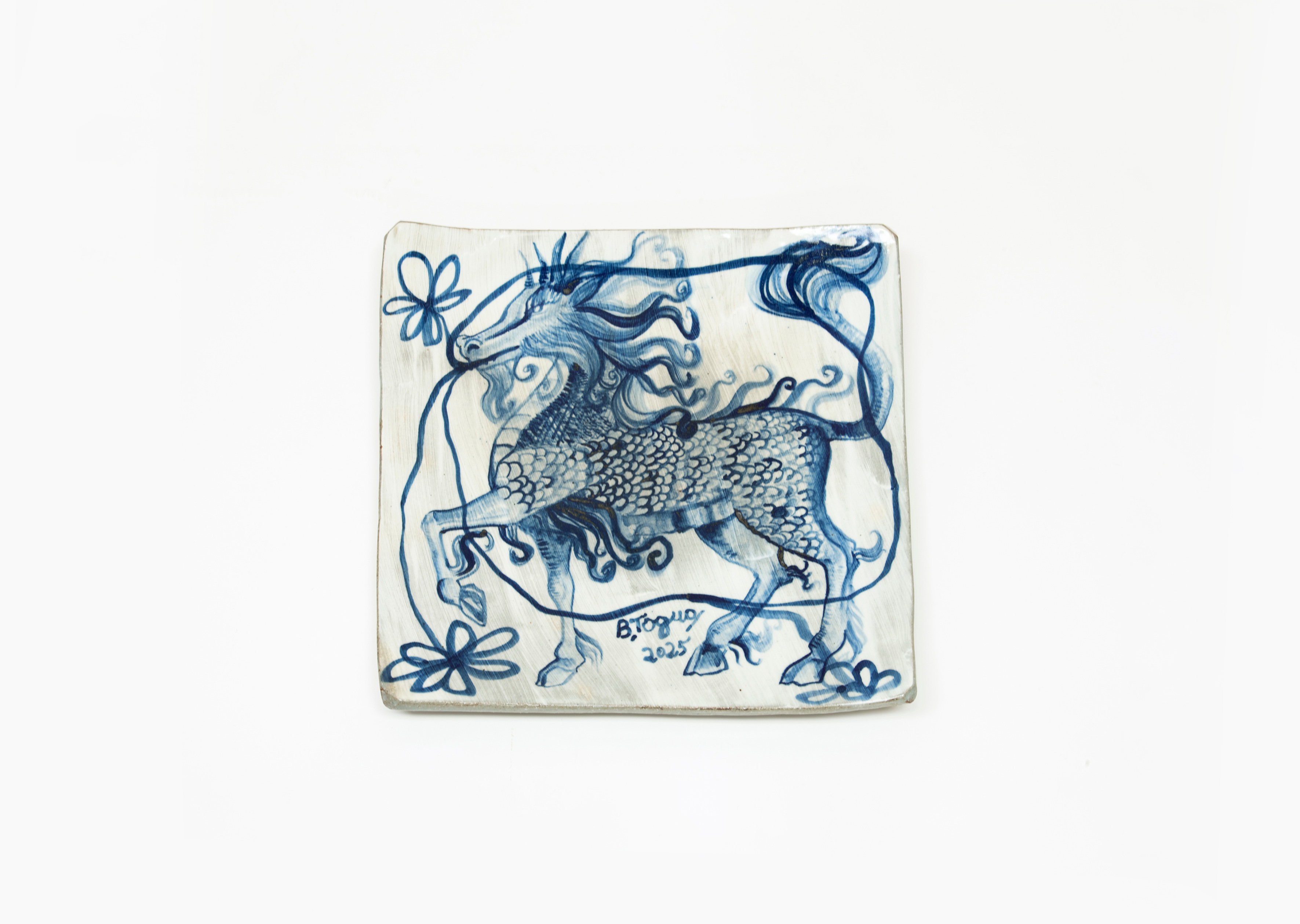 oeuvre Square plate XIV Barthélémy Toguo