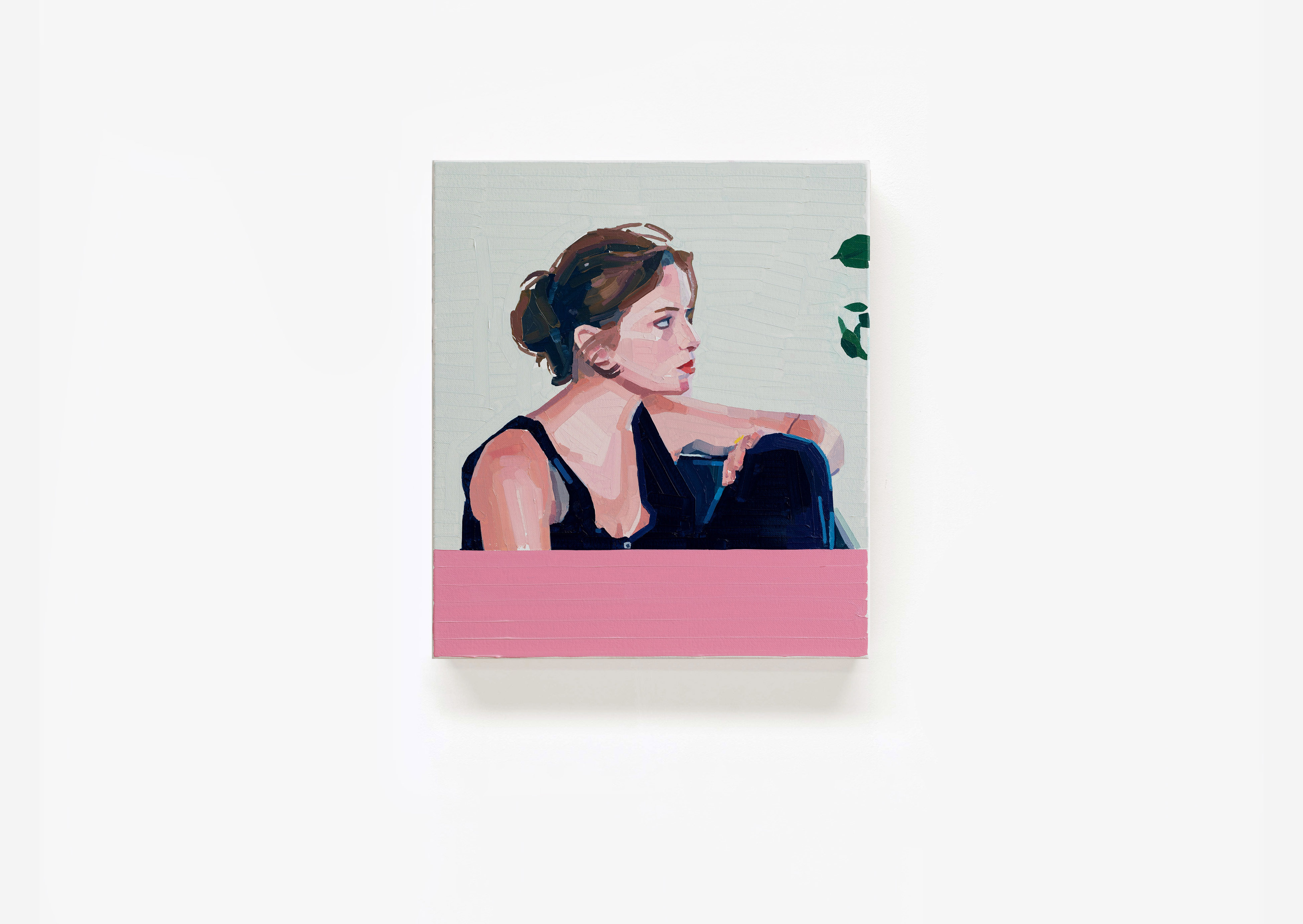 oeuvre Young Woman Looking Left Guy Yanai