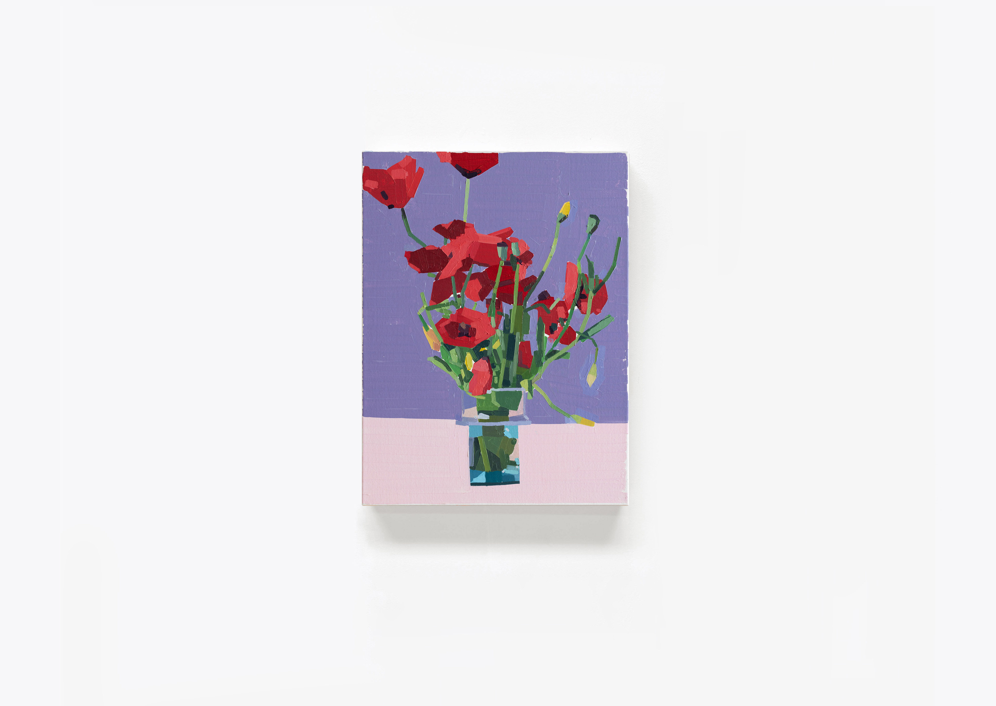 oeuvre Coquelicots in Glass Guy Yanai