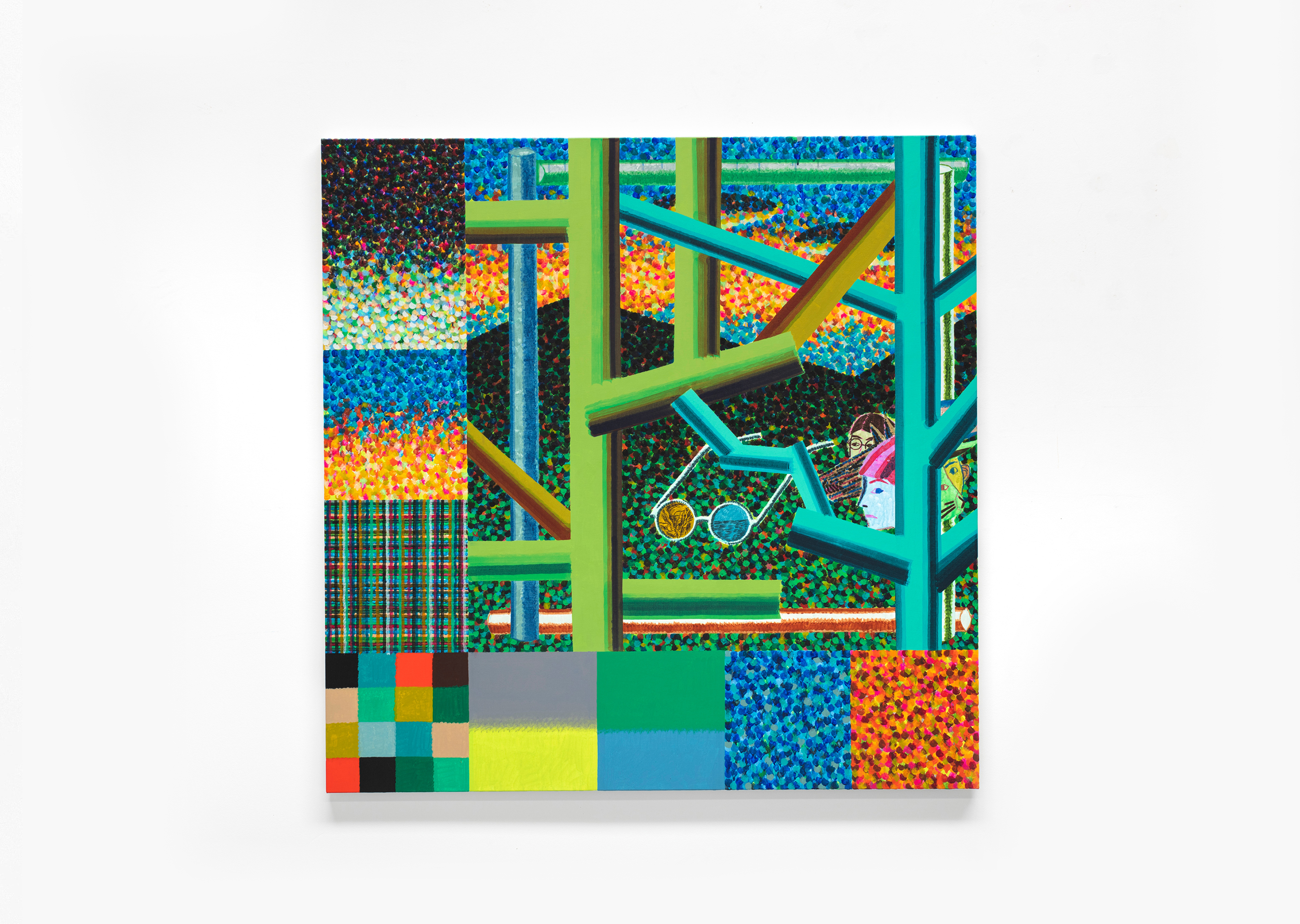 oeuvre Sunset and Faces Hyunsun Jeon