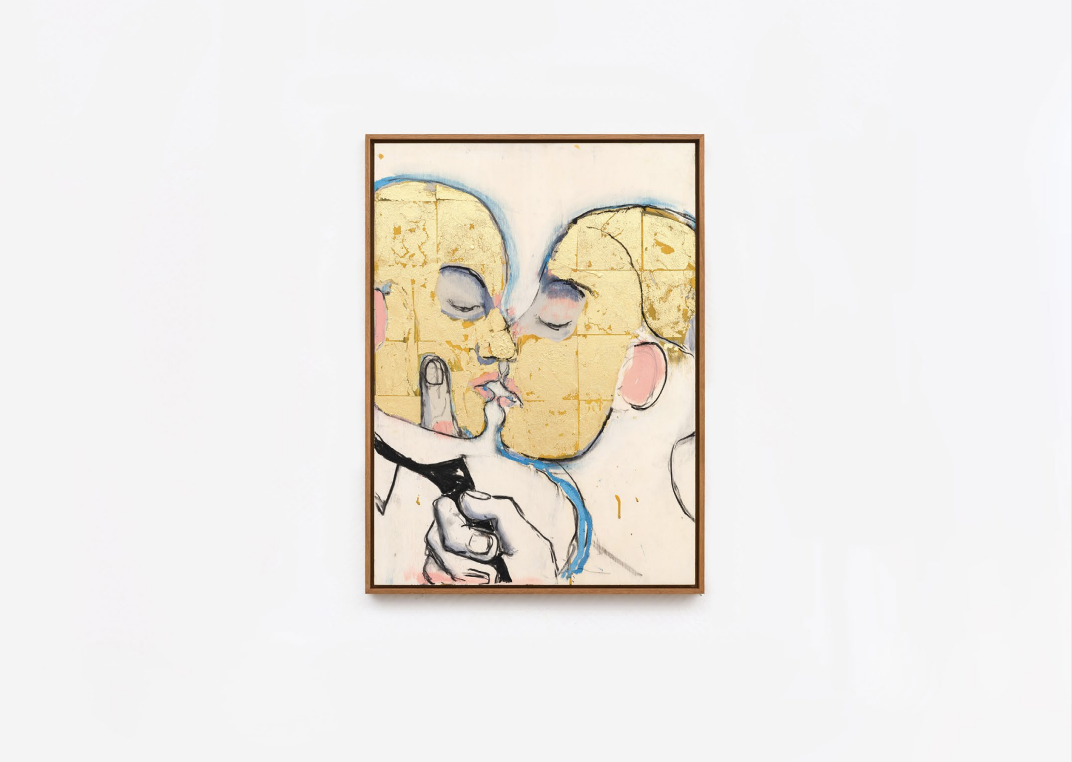 oeuvre Baiser en or III Magnus Plessen