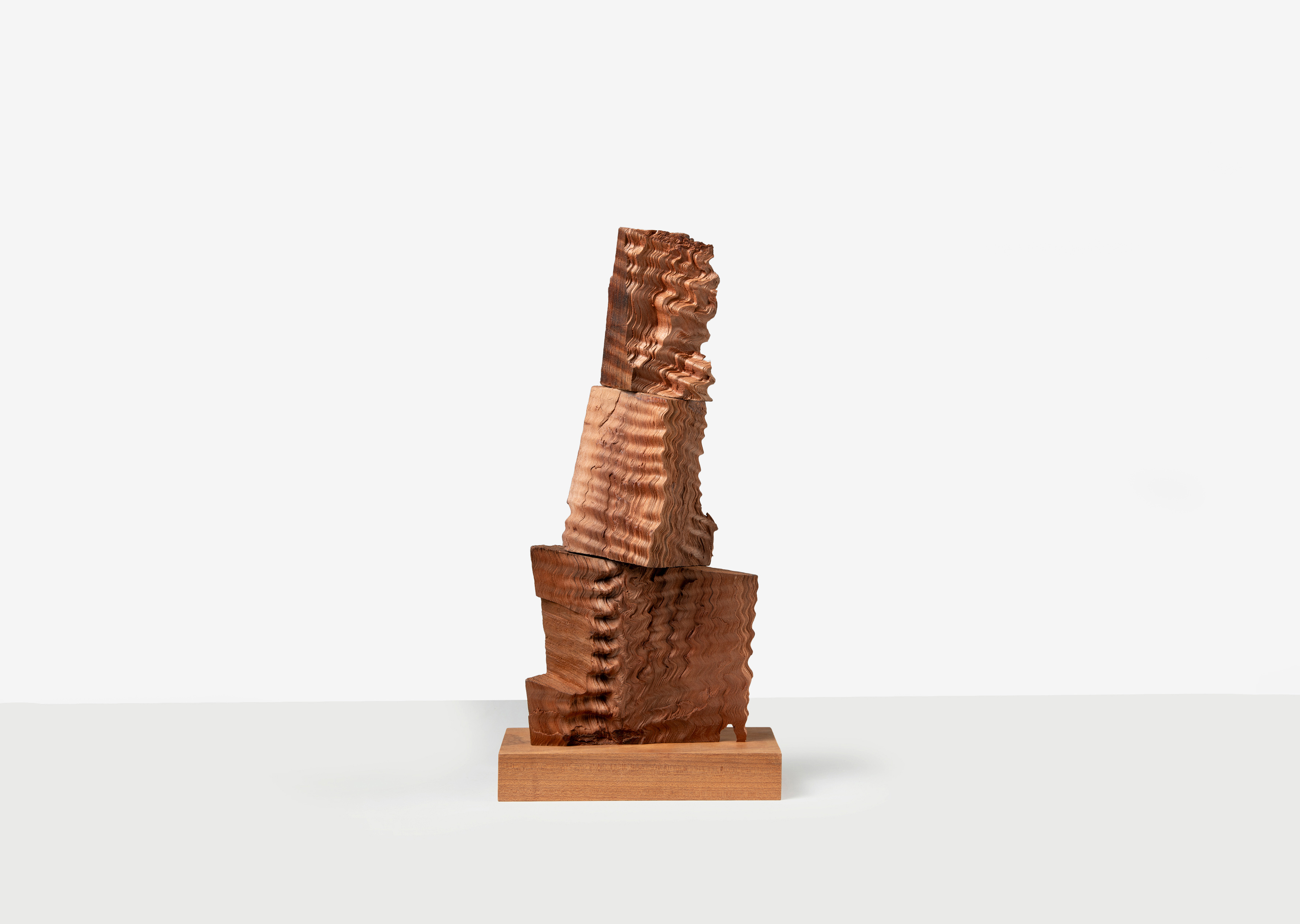 oeuvre Crinkle Column David Nash
